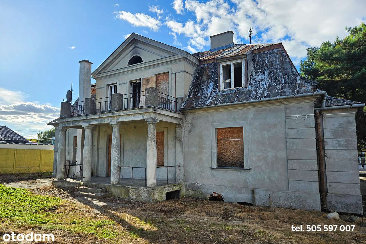 Nieruchomość inwestycyjna w centrum Lipna, dworek z 1921 r. - Pełny obrazek: 5/19