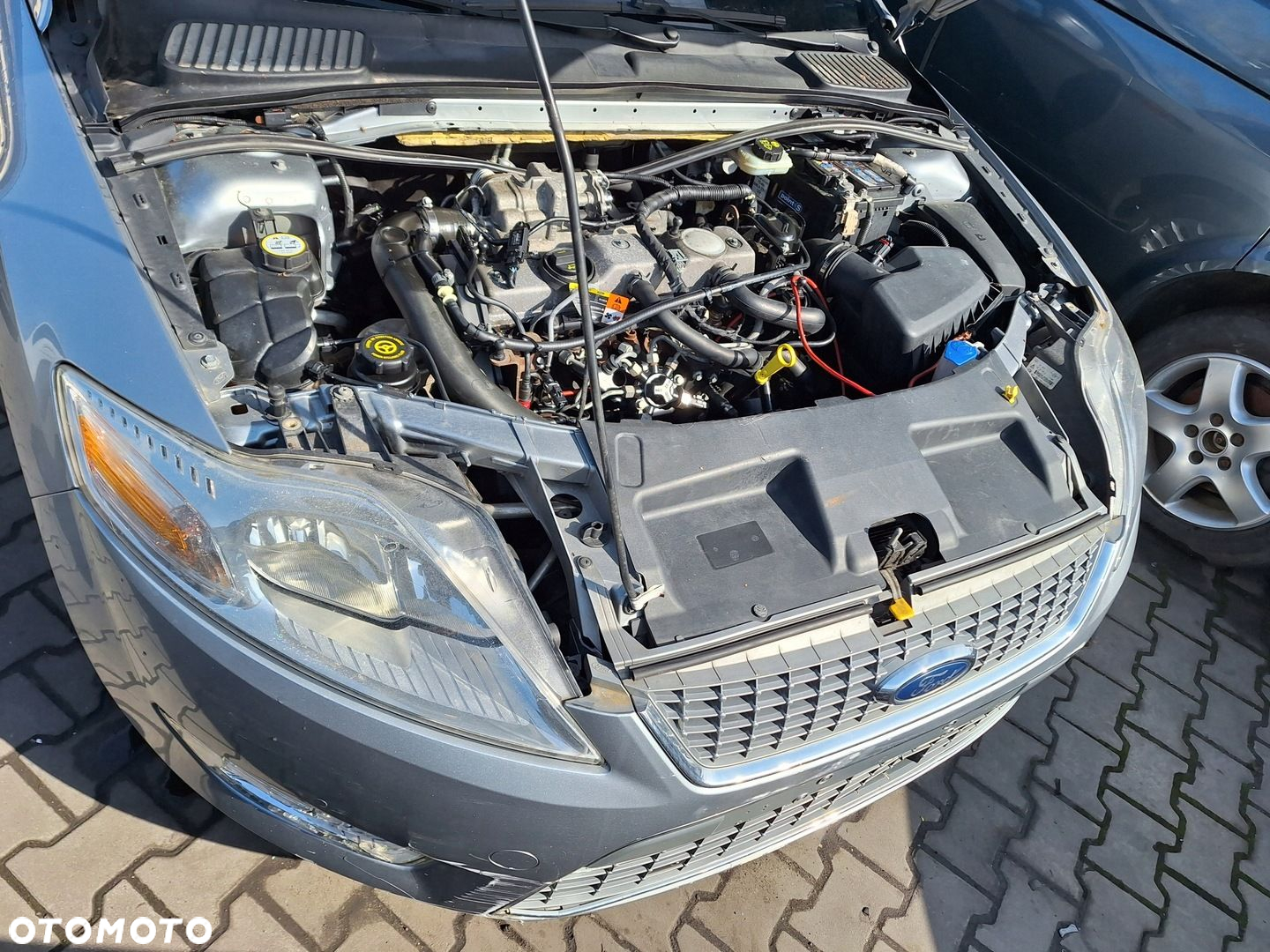 FORD MONDEO IV 4 MK4 BA7 PRZÓD ZDERZAK PDC MASKA BŁOTNIK LAMPA 1.8 TDCI H8 - 7