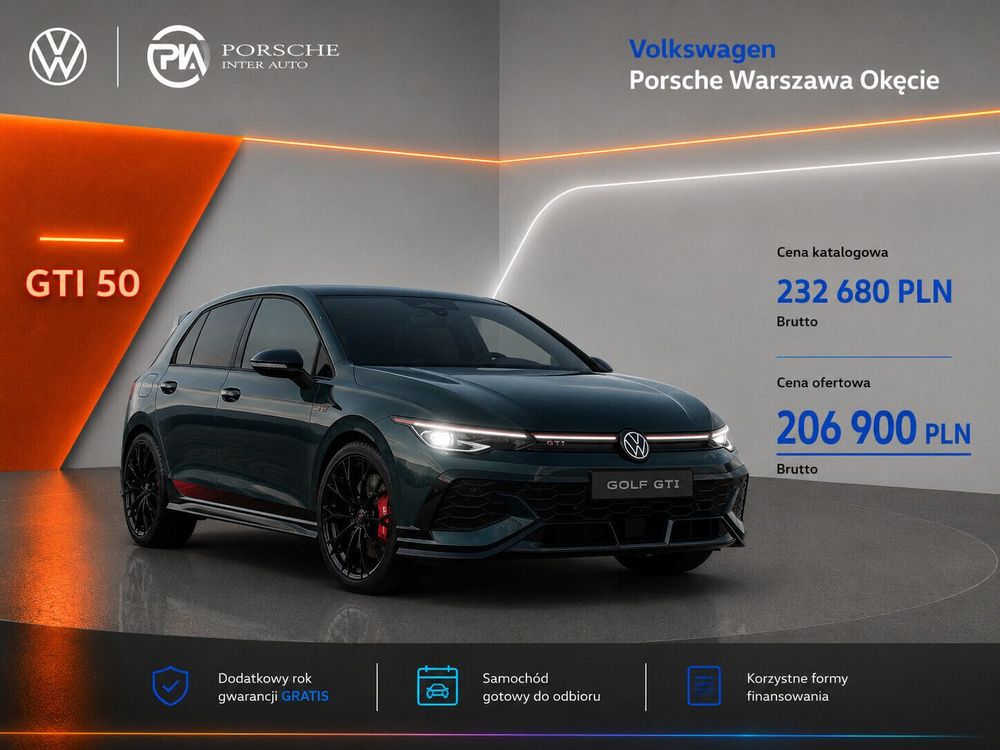 Volkswagen Golf VIII (2020-) 2.0 TSI GTI Edition 50 DSG 2026
