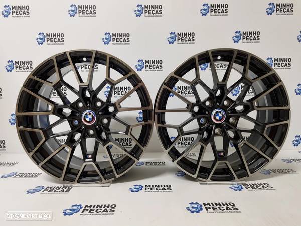 Jantes BMW Novo M4 CSL 827M em 19 Preto Face Brushed (5x120) - 1