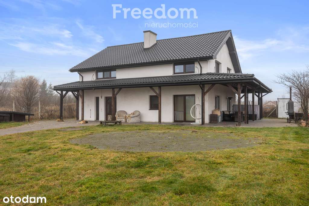 Grójec 196m2 1800m2 działki komfort.