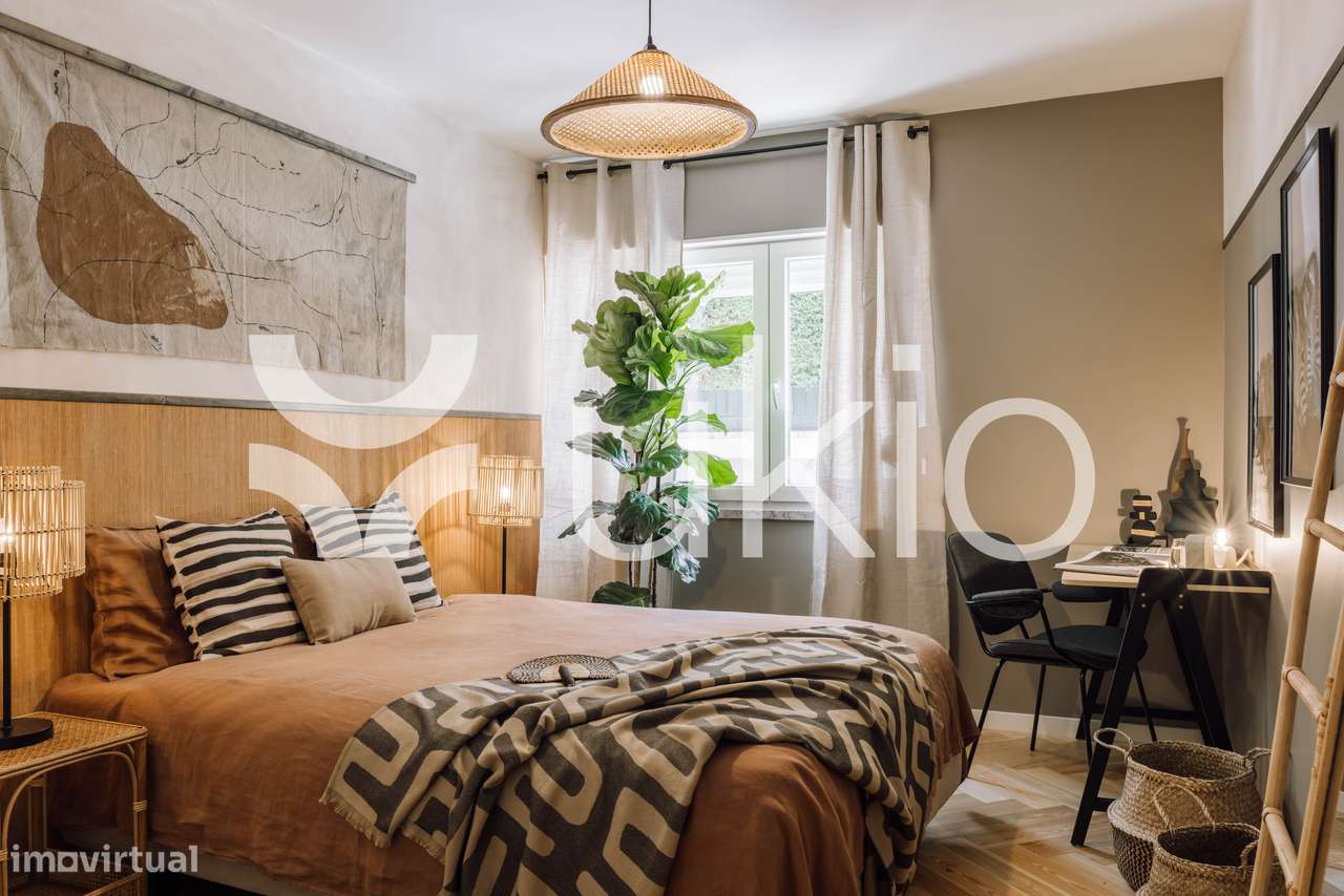 Apartamento T2 quartos com terraço na Lapa - Grande imagem: 4/22