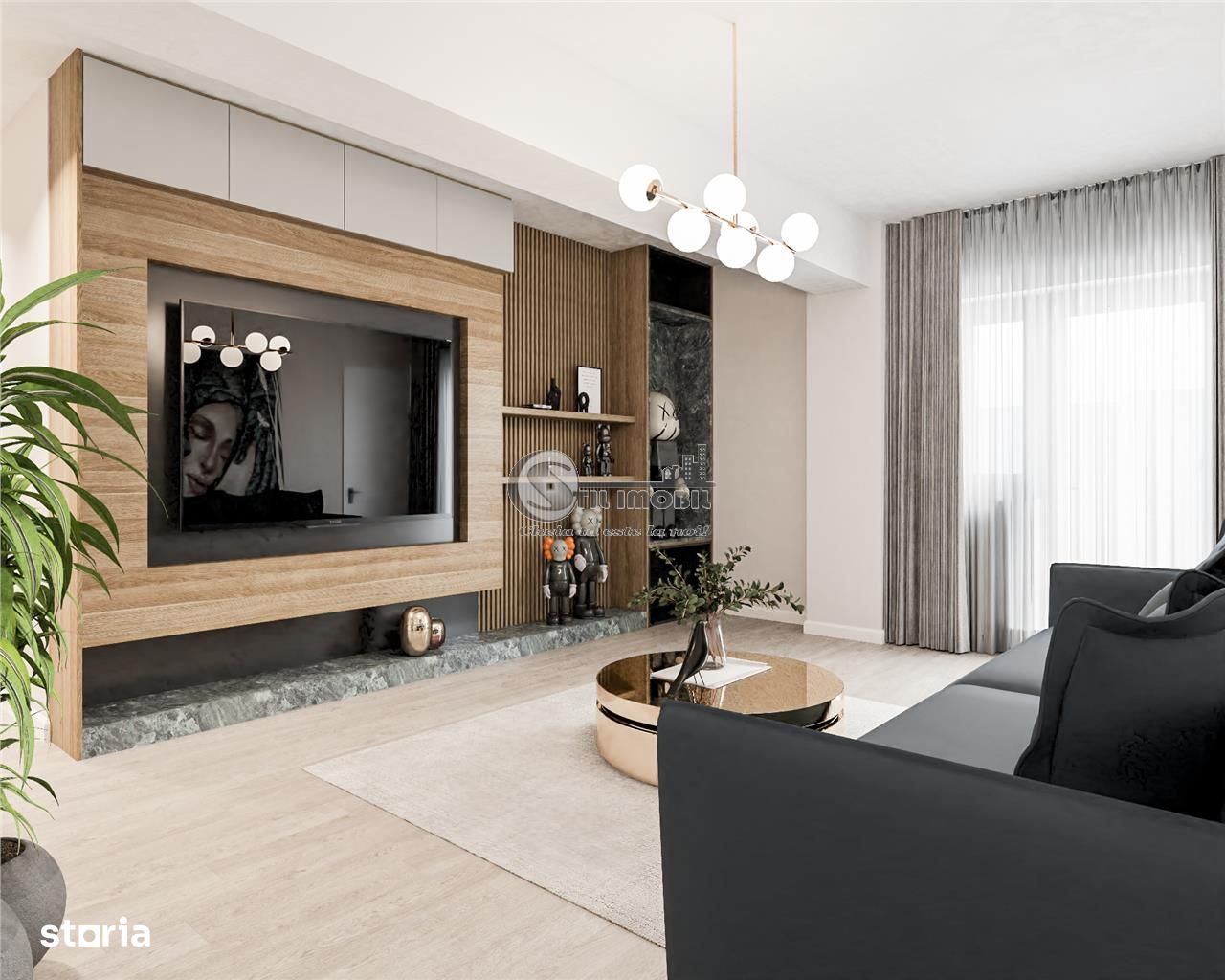 Apartament cu o camera, Galata - Miroslava, 59.080 euro + TVA