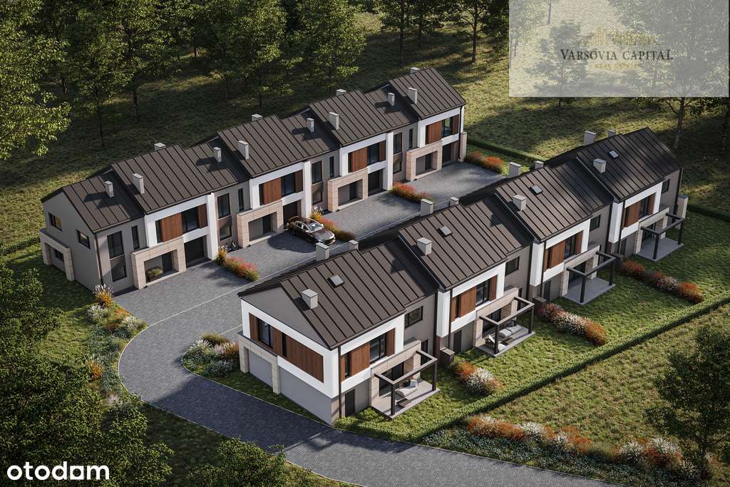 WYJĄTKOWY DOM JEDNORODZINNY W ZABUDOWIE SZEREGOWEJ-5