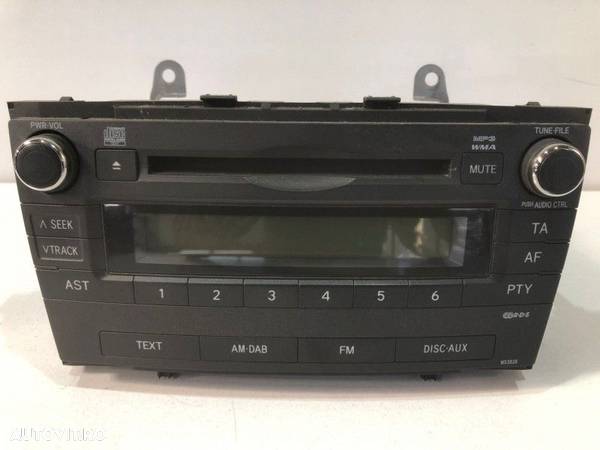 Cd player auto Toyota Avensis (2009-2012) [T27] 86120-05150 - 1