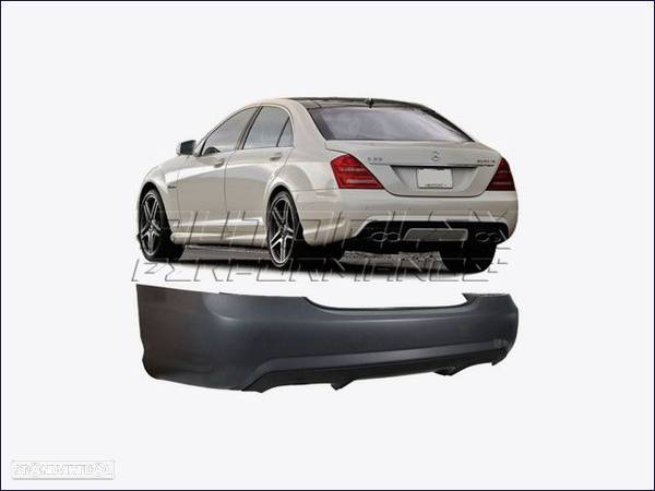 Para-Choques Traseiro AMG Mercedes W221 - 1