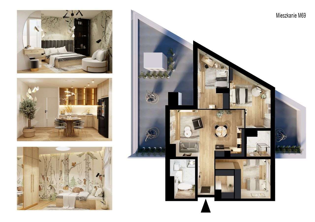 Zielone Tarasy Botanik ** PRZEDSPRZEDAŻ - Pełny obrazek: 2/8