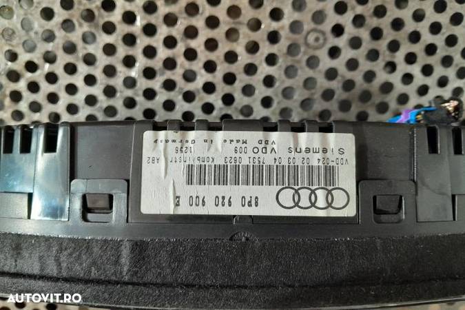 Ceasuri bord 8P0920900E Audi A3 8P/8PA (facelift)  [din 2004 pana  20 - 2