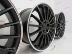 Jantes look Mercedes C63 AMG 19 x  8 et45 +9 et54 5x112 Black - 5