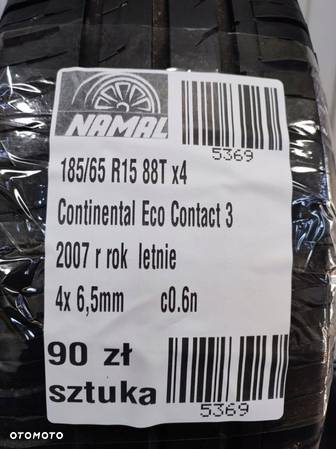 185/65r15 continental opony letnie 6,5mm 5369 - 8