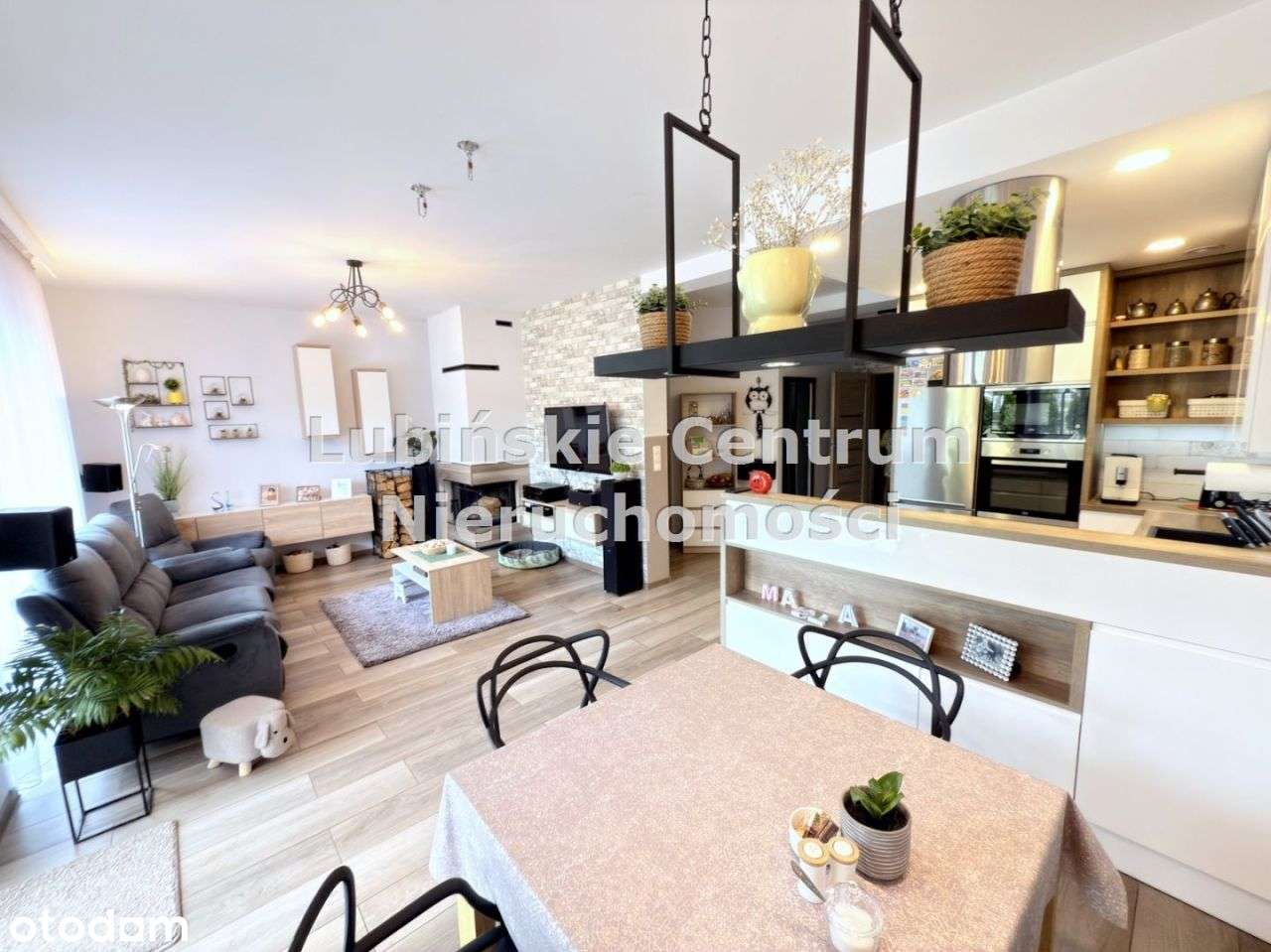 Dom W Zabudowie Szeregowej-Wykończony-Lubin Obora-1