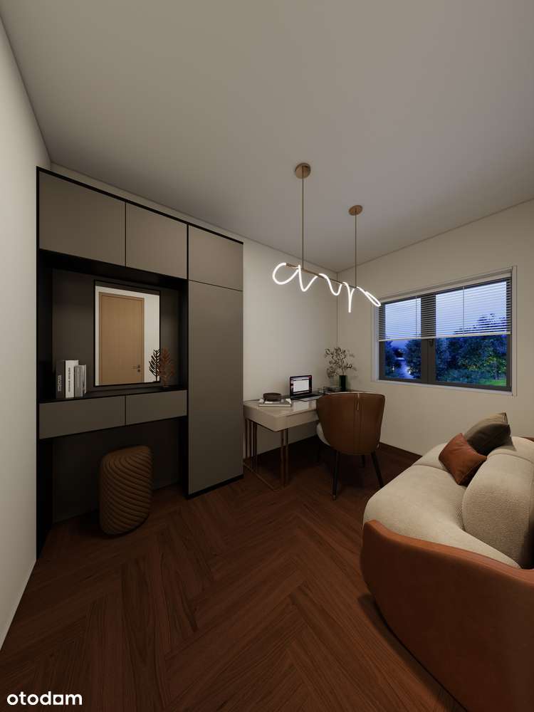 Nowoczesny szeregowiec w Miękini – funkcjonalny układ i ogródek - Pełny obrazek: 4/17