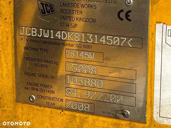 JCB JS 145 - 10