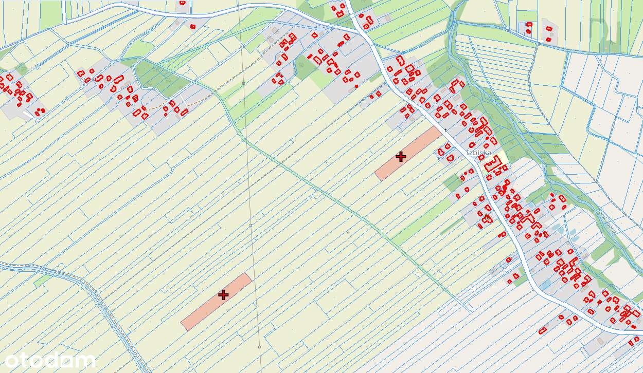 Działki rolno budowlane 1,68 ha IZBISKA 77 gm. Wadowice Górne-2