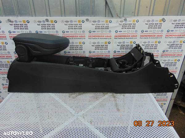 Cotiera BMW X1 F48 F49 cotiera centrala neagra bmw x1 f48 f49 - 3