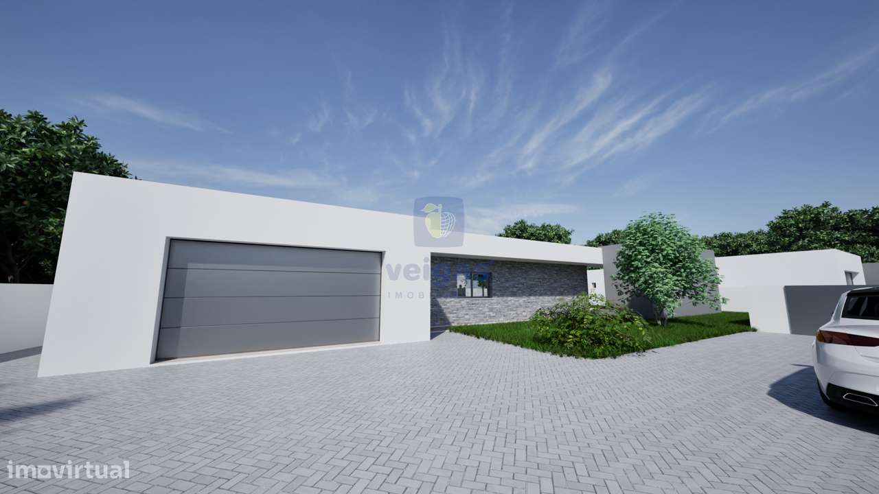 Moradia T3 térrea isolada nova com piscina em Pataias, a 10 km da Naza - Grande imagem: 4/16