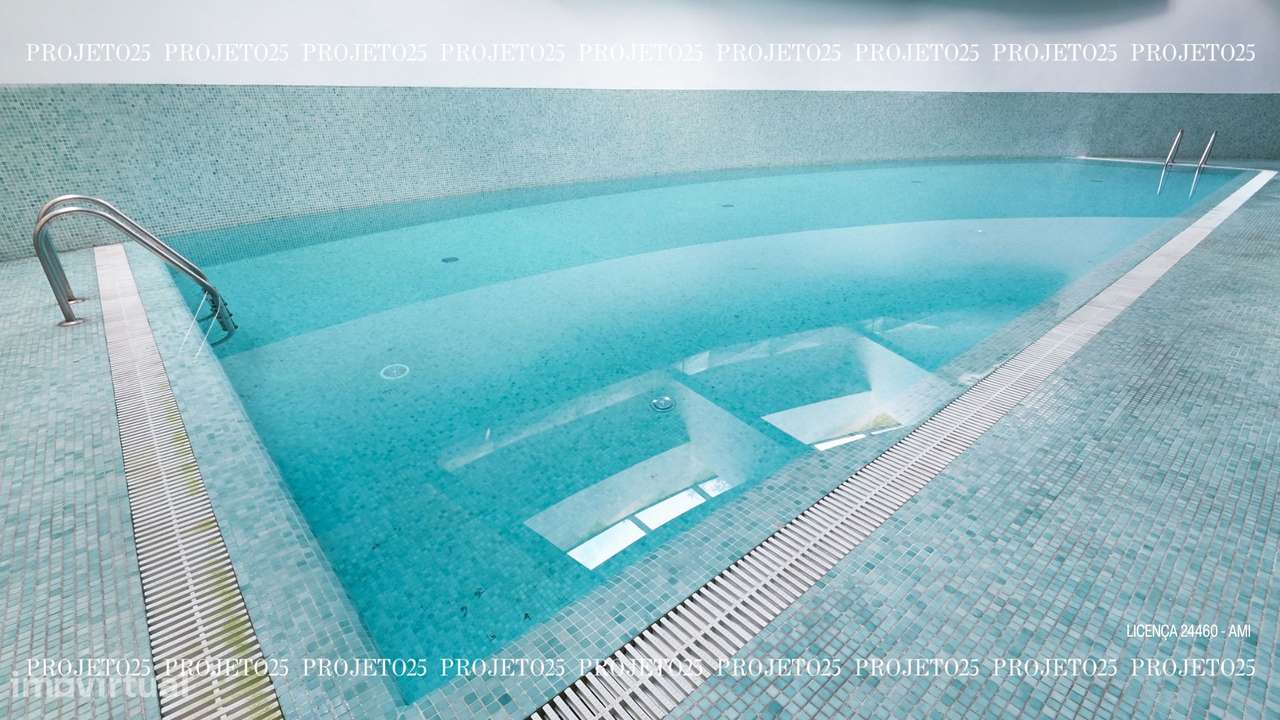 T2 C/ Terraço Privativo em Condº Fechado com piscina  - Casa da Música-25