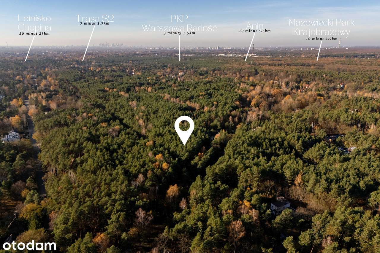 Ekskluzywna Działka pod Rezydencję w Radości - Pełny obrazek: 5/5