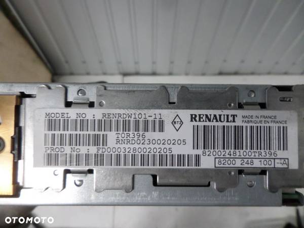 RADIO TUNER LIST RENAULT LAGUNA II 2003 ROK - 5