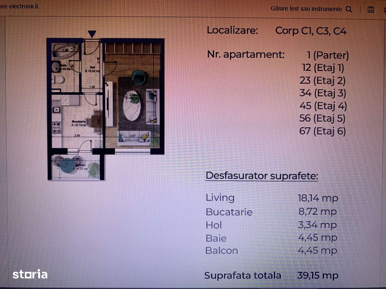 Garsoniera decomandata, ideal investitie, metrou Berceni - 6 min. - Imagine principală: 4/4