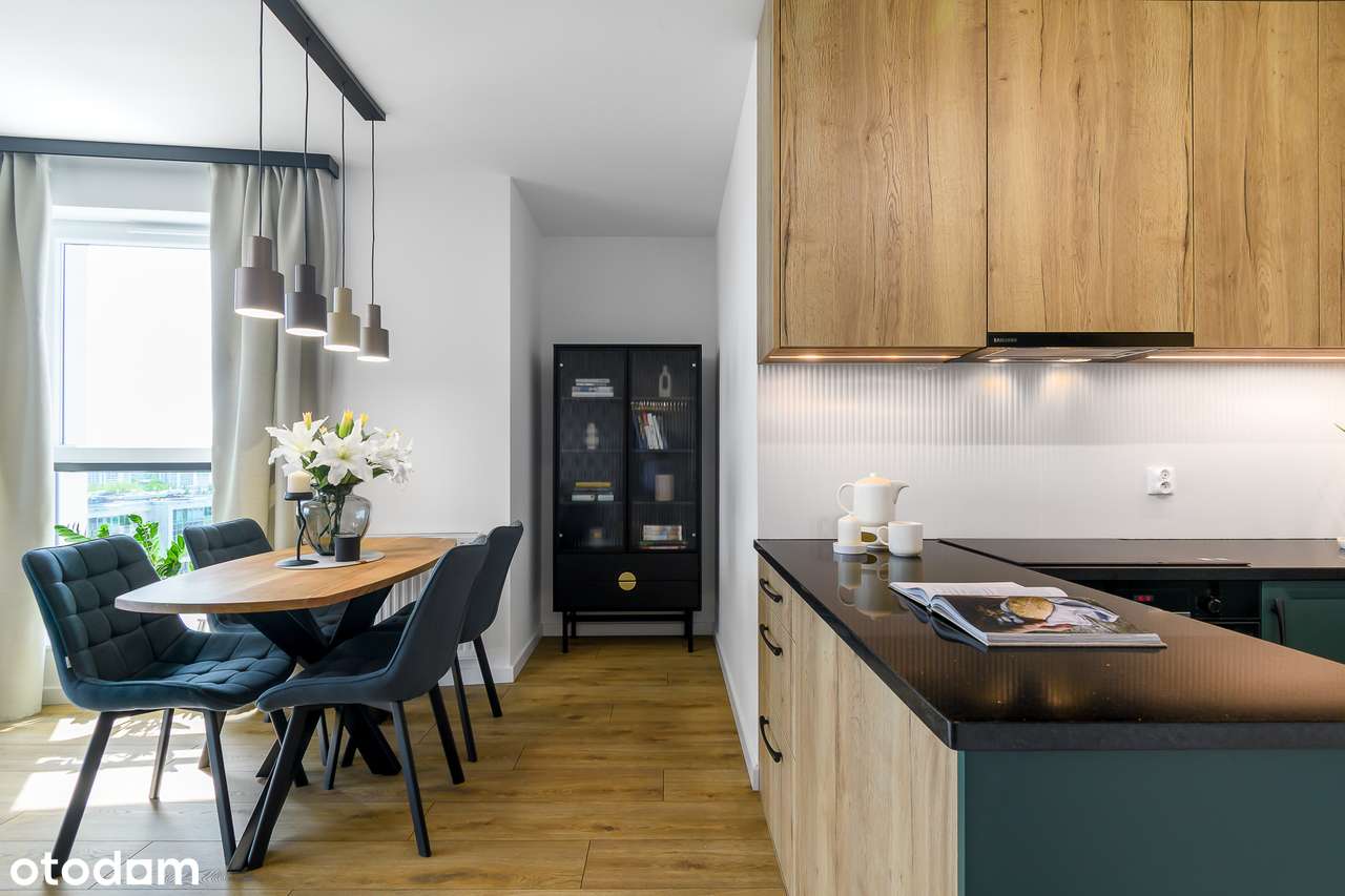 Wykończone mieszkanie na 13 piętrze z widokiem na Wawel/Góry - Pełny obrazek: 3/14