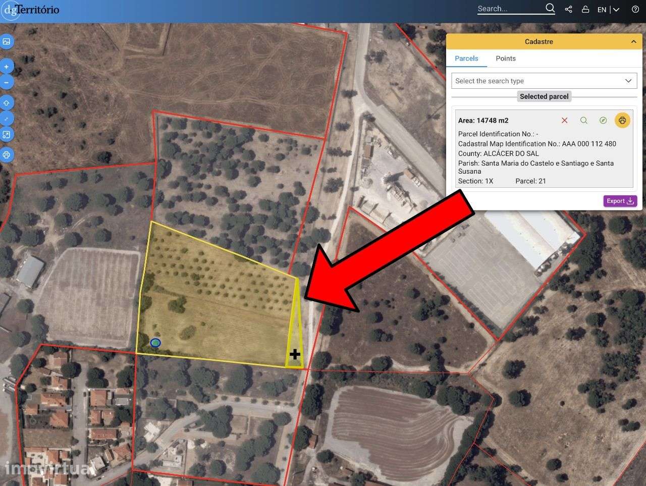 Land 15000 sqm (Urban+Housing or Comerce/Services) w/water hole/pump - Grande imagem: 4/18