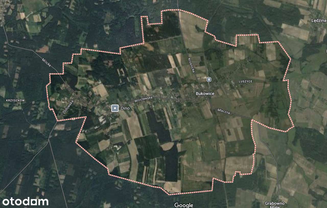 Bukowice, gm. Krośnice, działka budowlana, wszystkie media dostępne - Pełny obrazek: 5/11