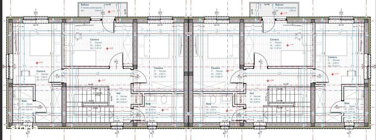 Ansamblu de case de vanzare Floresti zona Tauti finalizat-8