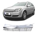 GRELHA FRONTAL SEM SÍMBOLO PARA OPEL ASTRA H 04-07 CROMADA - 2