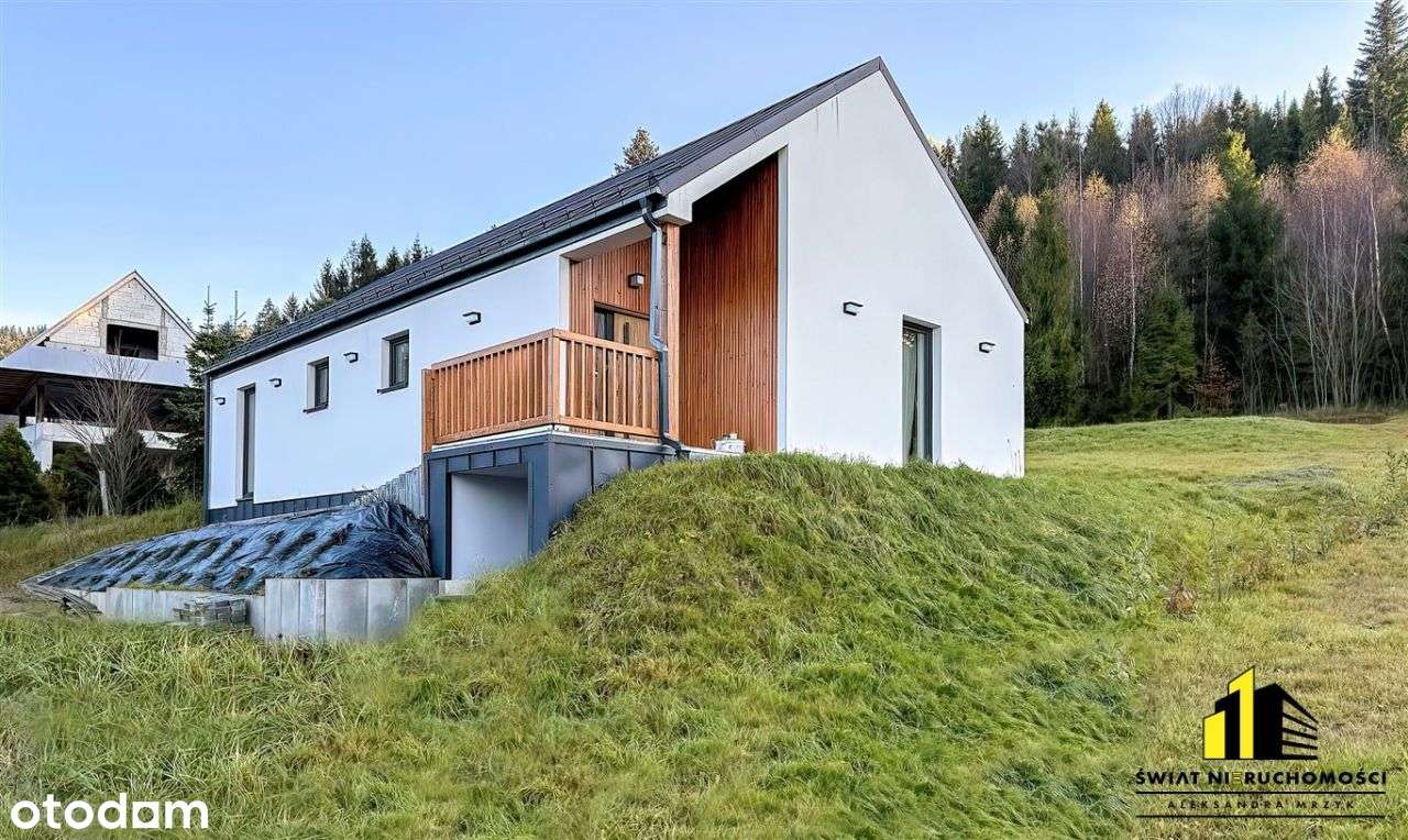 Nowoczesny dom parterowy w malowniczej Istebnej.-19