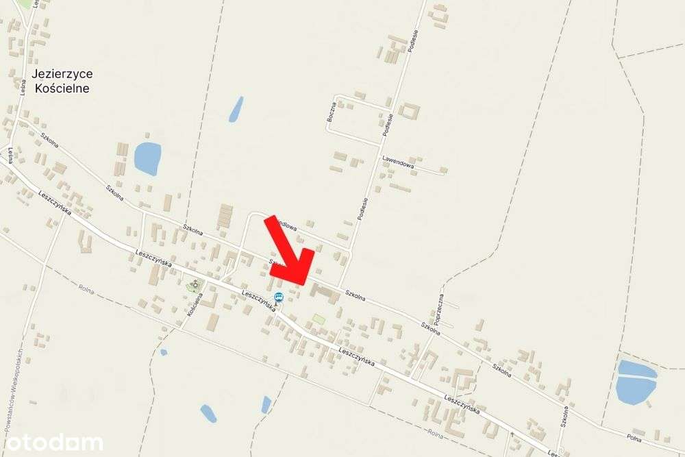 Lokale bliźniacze w Jezierzycach Kościelnych, ul. Szkolna-17