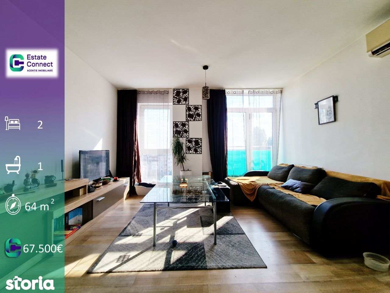 Apartament 2 camere, etaj intermediar - bloc nou – Vlaicu - Vivalia