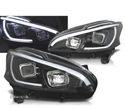 CONJUNTO DE FARÓIS PARA PEUGEOT 208 12-15 TUBE LIGHT PRETOS - 1