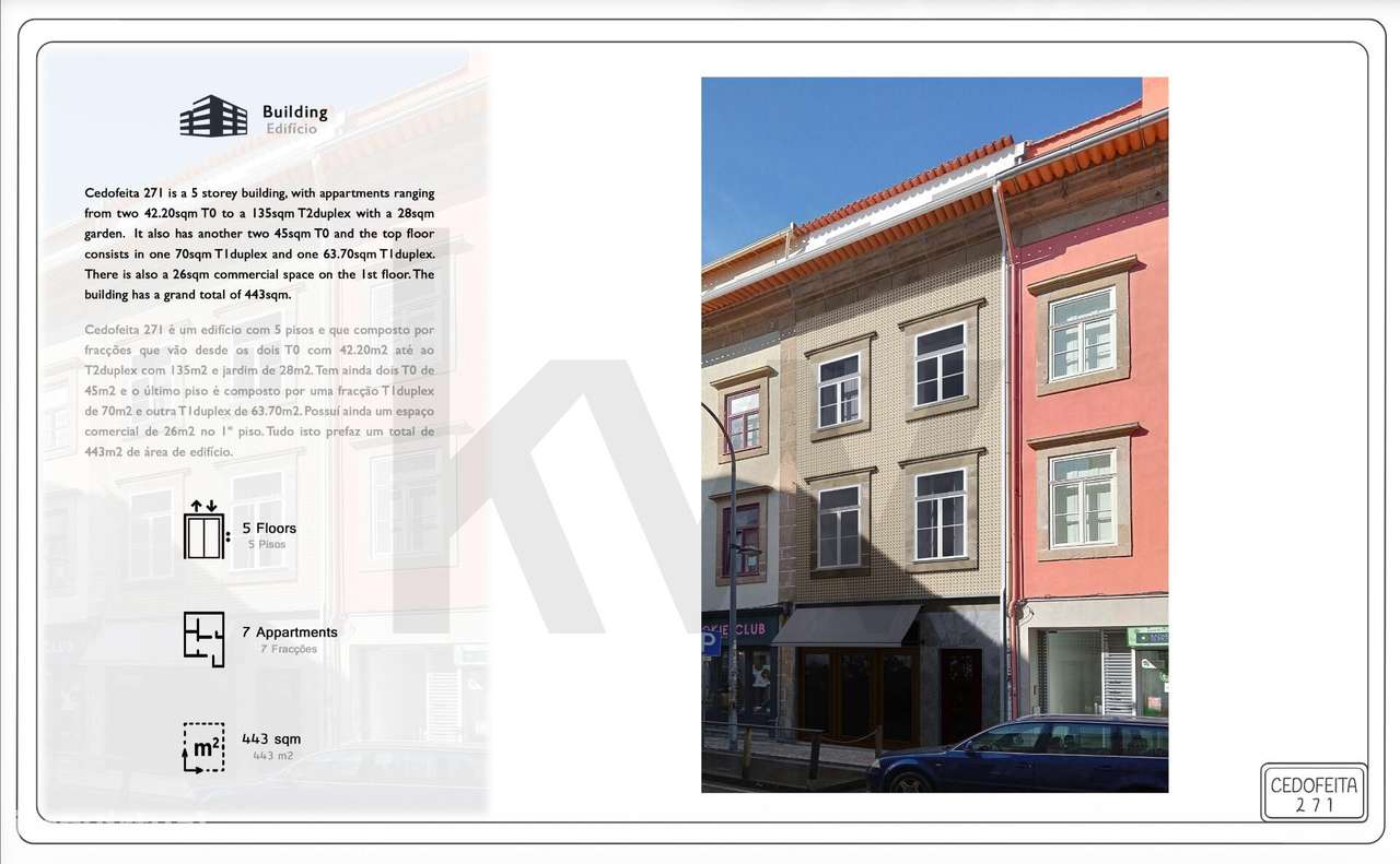 Apartamento T0 com 45 m2  | Empreendimento novo no Porto - Grande imagem: 3/6