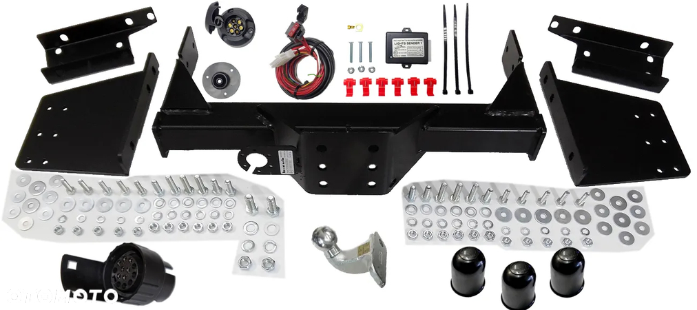 HAK HOLOWNICZY+MODUŁ IVECO DAILY 29L do 50C +PODWÓJNE KOŁA STOPIEŃ+BEZ STOPNIA 1999-2004 - 8