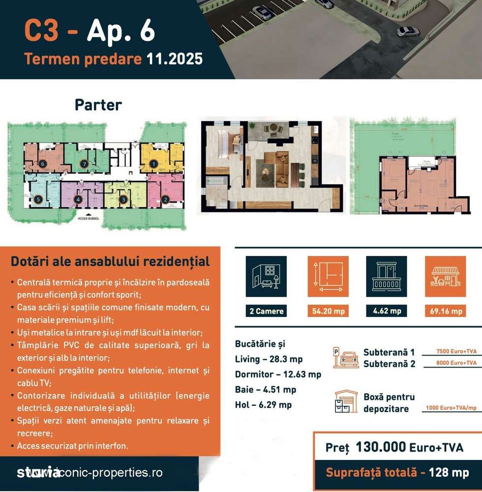 Ultimele apartamente disponibile, investitie sigura,  zona de top !-5