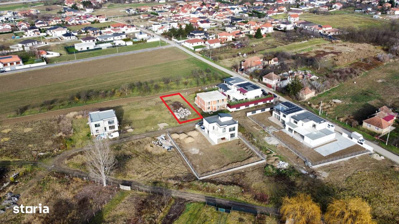 Teren intravilan 580 mp in zona Dara | Locatie premium | Utilitati-1