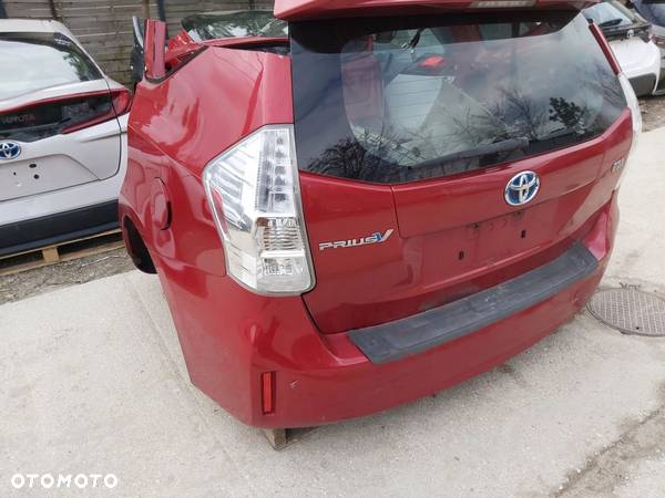 Toyota Prius III podłokietnik tunel schowek skóra - 8