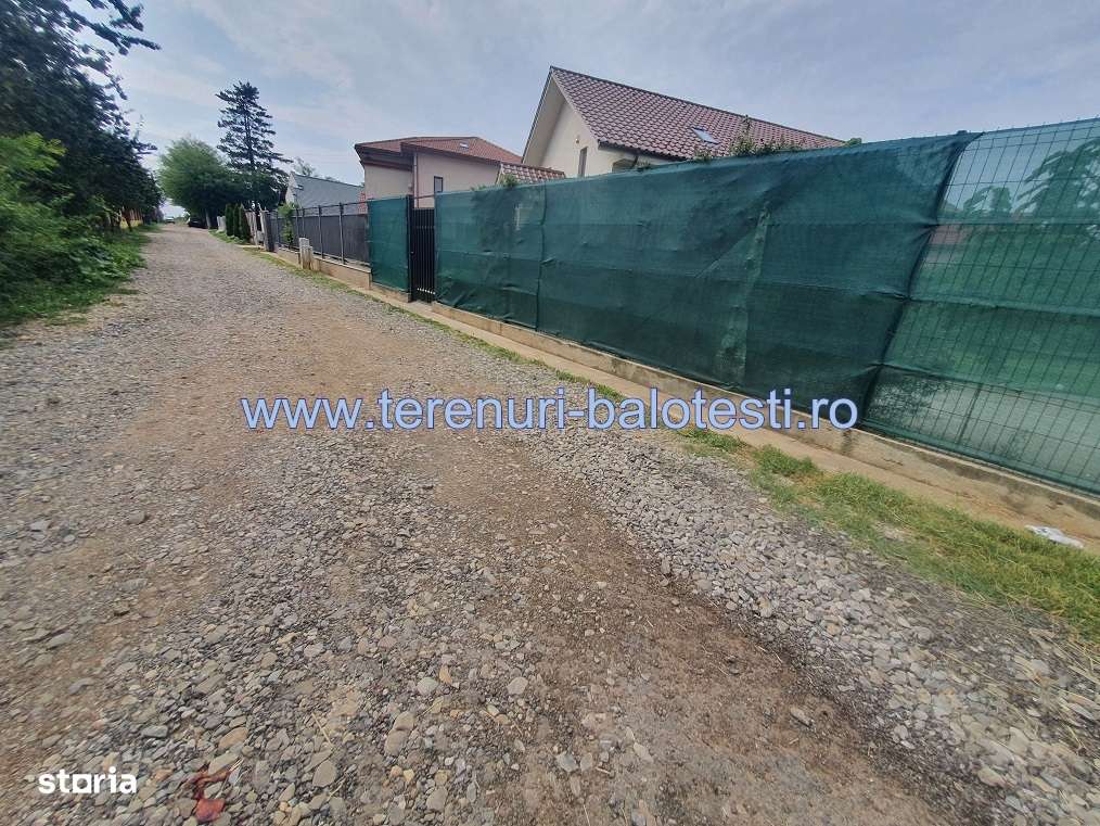 Teren Balotesti,vecinatate Dn1, utilitati+asfalt la 60 metri-7