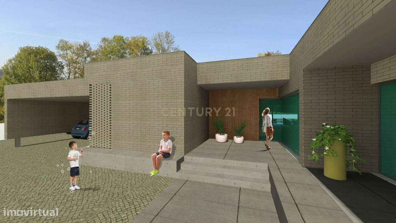 Terreno para construção com projeto de moradia térrea aprovado - Grande imagem: 3/9