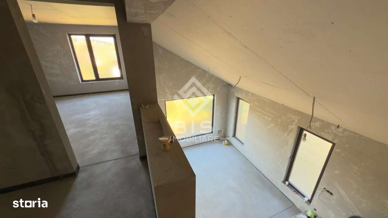 Casă 3 camere, 185mp, semifinisată, D+P+E-4