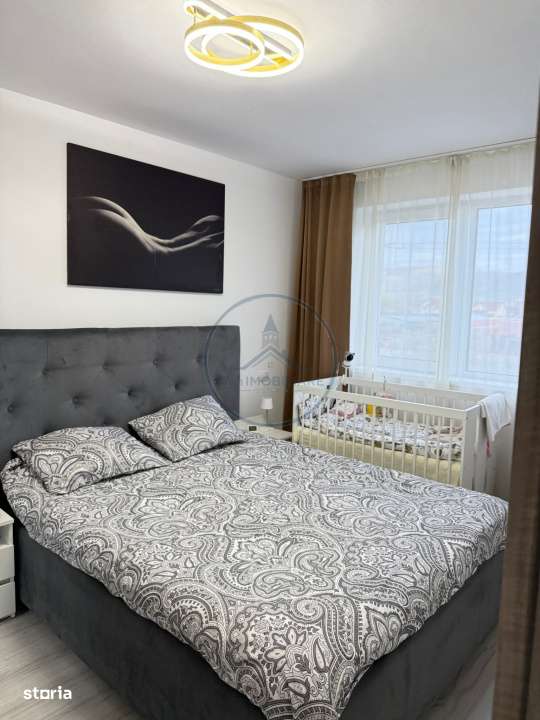 Apartament 2 camere + dressing, mobilat si utilat modern – zona Aure - Imagine principală: 4/10