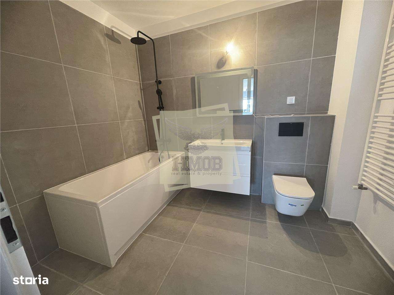 Apartament 41 mpu la cheie etajul 1 cu balcon parcare si boxa in Sibiu - Imagine principală: 3/14