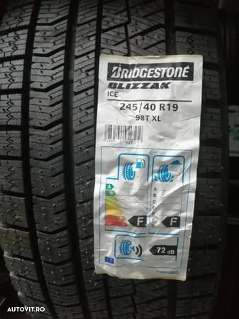 Anvelopa noua iarna 245/40 R19 BRIDGESTONE Blizzak ICE 98T XL - 1