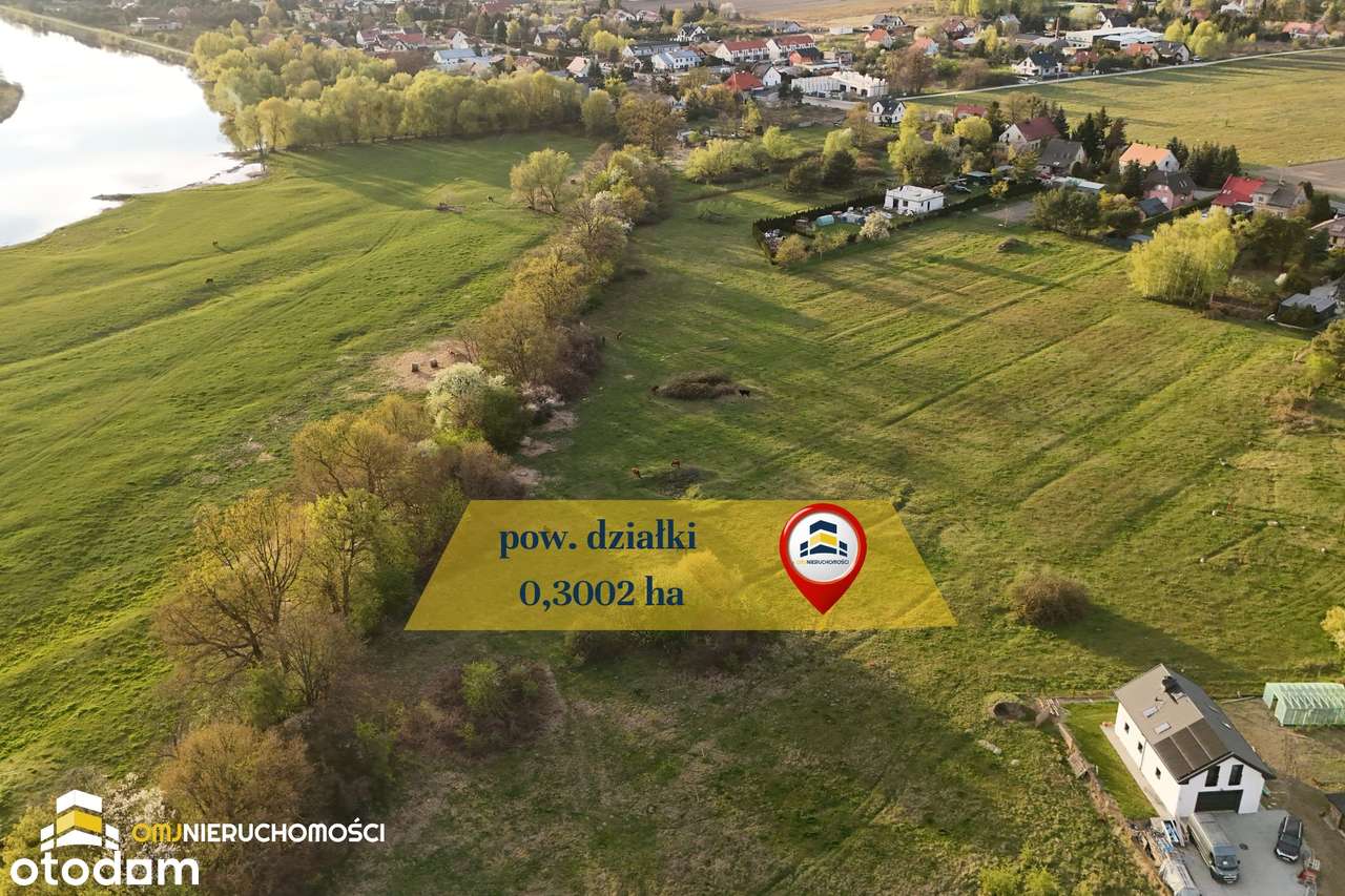 Czernica | działka 3002 m² | widok na Odrę | ślepa ulica-3