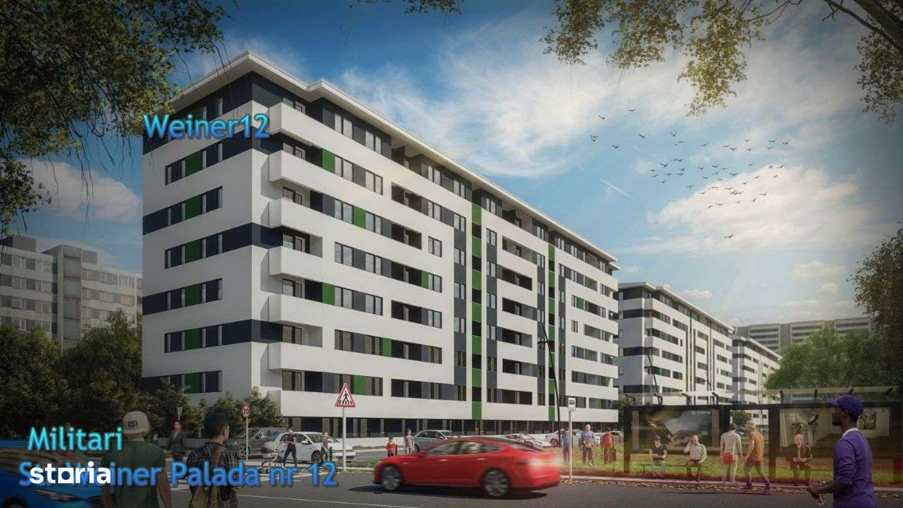 WEINER 12 Residence - Direct Dezvoltator - Apartament 3 cam decomandat - Imagine principală: 3/6