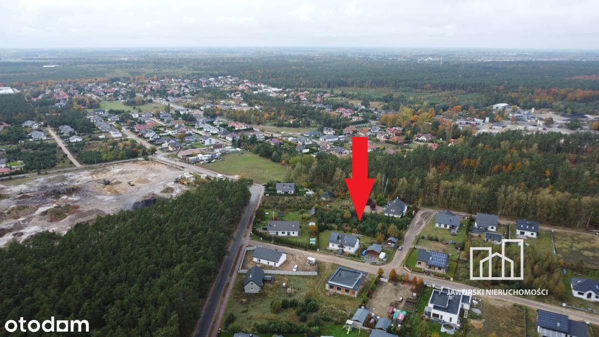 Działka budowlana przy lesie, spokojna okolica-1