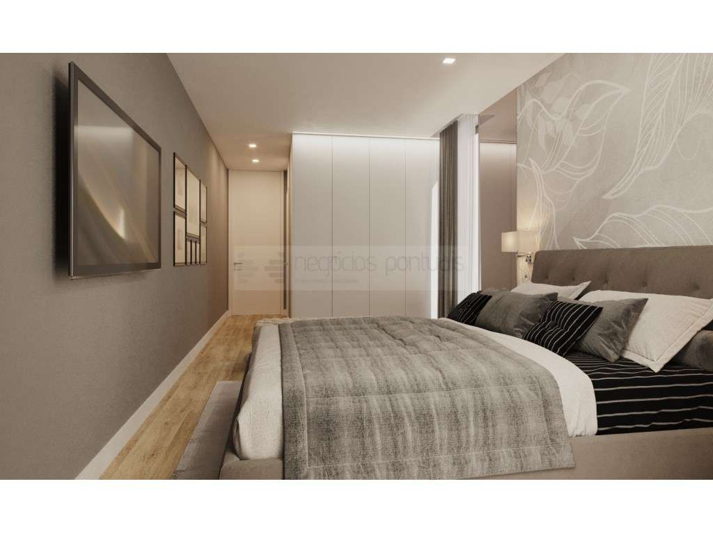 Apartamento T3 em condomínio privado com piscina-8