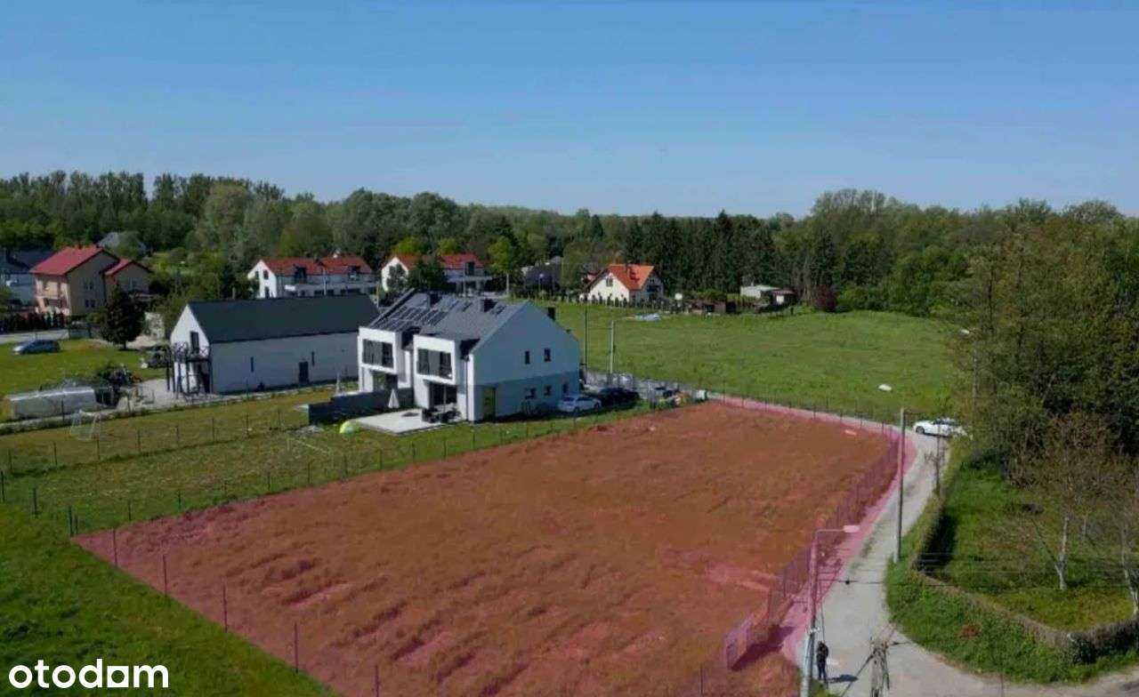 działka budowlana z PnB - 2 budynki