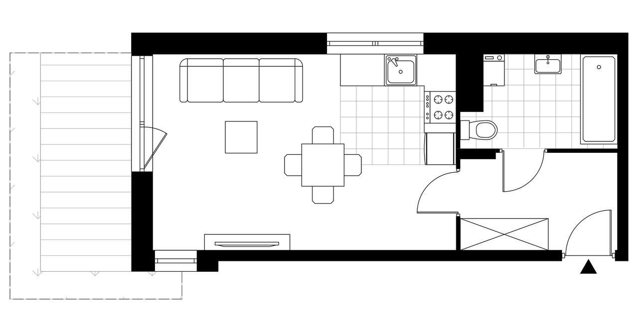 Ostatnia kawalerka z ogródkiem - klucze maj 2026 - Pełny obrazek: 5/10